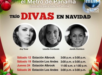 Metro de Panamá te invita a celebrar su segunda navidad con Villancicos