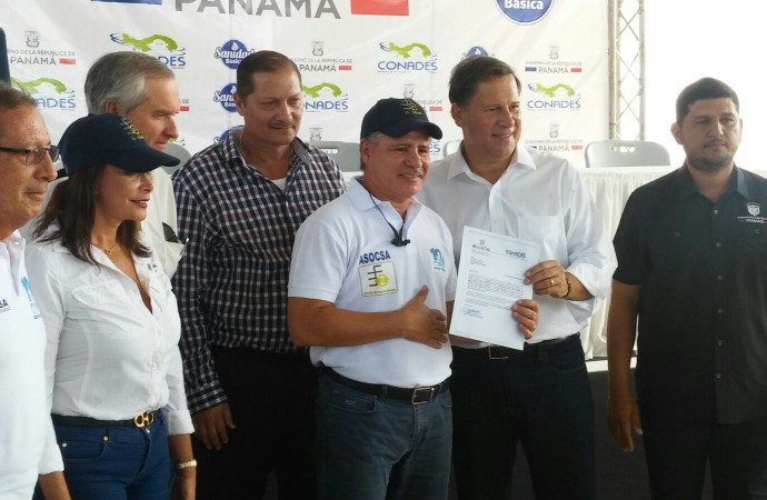 Más de 2 mil personas en Panamá Este se beneficiarán con el Programa Sanidad Básica