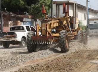 El MOP inició mejoramiento de la calle “Las Mareas” en Llano Bonito