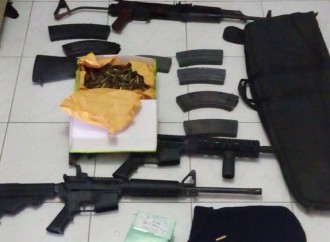 Autoridades logran decomiso de arsenal de grueso calibre en Juan Díaz