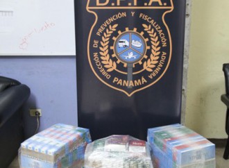 Aduanas decomisa 144 cartones de cigarrillos producto del contrabando