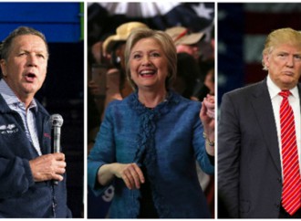 Donald Trump noquea a Rubio, Cruz resiste y Clinton se afianza como líder