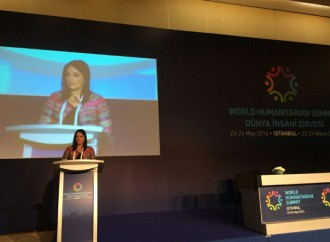 Viceministra Navarro expone ante Cumbre Mundial Humanitaria avances del Centro Logístico Regional de Asistencia Humanitaria