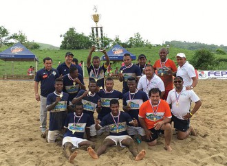 Equipo de San Miguelito primer Campeón de Fútbol de Playa de Panamá