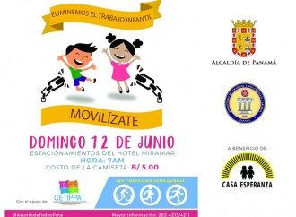 Instituciones convocan a una gran movilización nacional contra el trabajo infantil este domingo 12 de junio