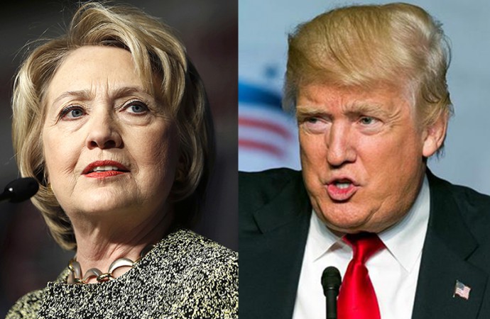 Hillary Clinton y Donald Trump a término de empate según encuesta electoral en EEUU