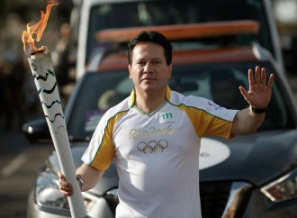 Daniel Villagrán, Atleta olímpico mexicano llevó la antorcha de Río 2016
