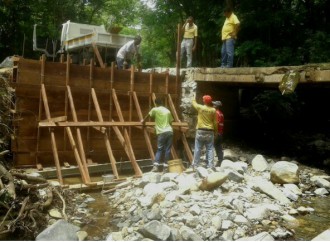 En octubre concluirán trabajos de construcción del Puente sobre el Río Indio