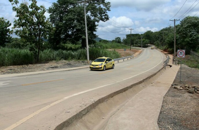 Carretera Nuevo México – Chungal en Chilibre tiene un avance del 98%