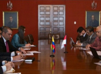 Colombia e Indonesia hicderon una revisión de la agenda bilateral