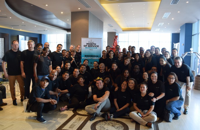 Voluntarios de Hilton Panamá y Waldorf Astoria Panamá reparten alegría y esperanza