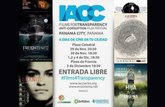 Conozca el calendario del Festival de Cine Anticorrupción #FILMS4TRANSPARENCY 