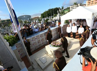 Presidente Varela rinde honor a próceres de la independencia