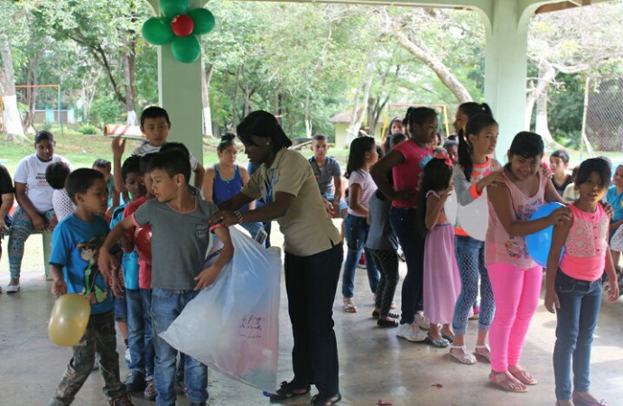 La navidad les llegó a 132 niños y adolescentes de Aldeas SOS Panamá