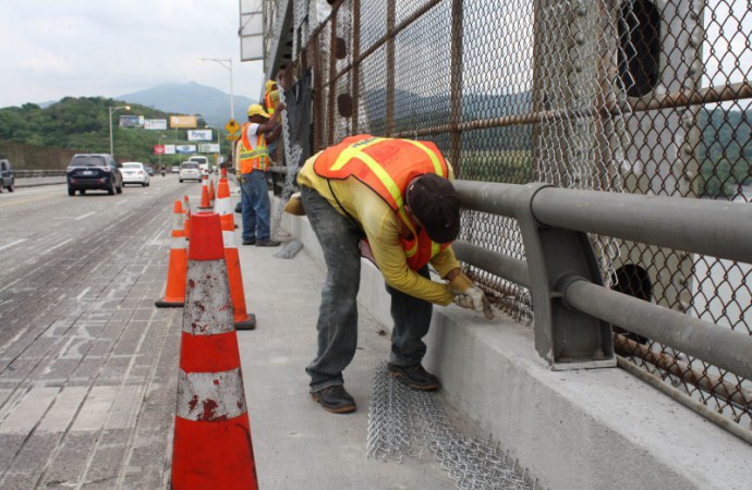 Estos son los horarios de trabajos de rehabilitación del Puente de Las Américas