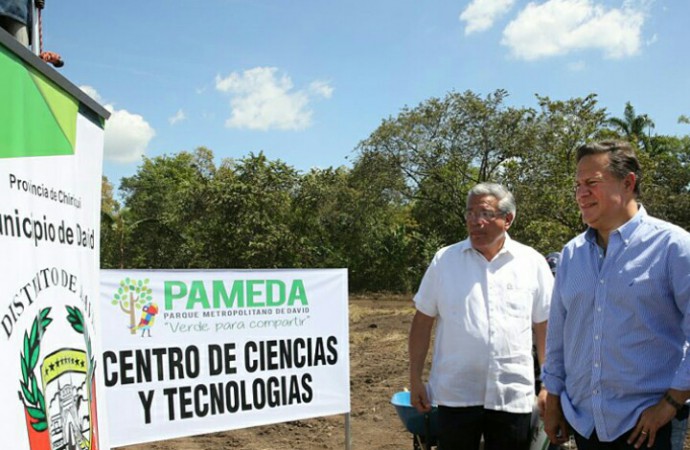 Chiricanos inician construcción del Parque Metropolitano de David
