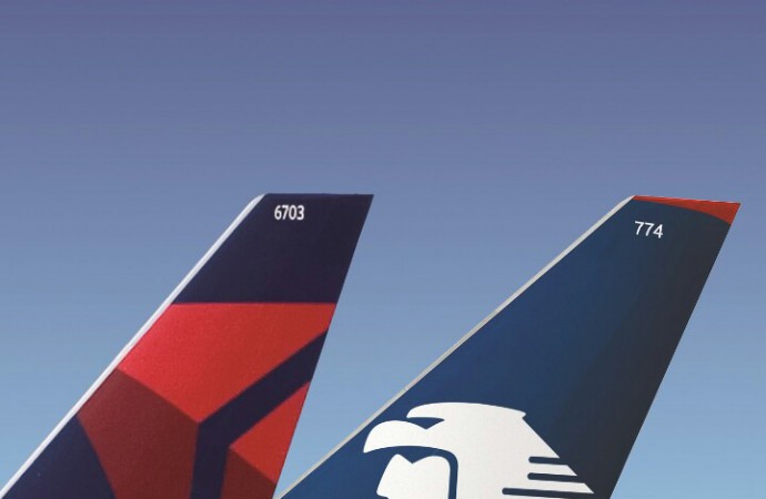 Delta y Aeroméxico establecen alianza transfronteriza entre México y Estados Unidos