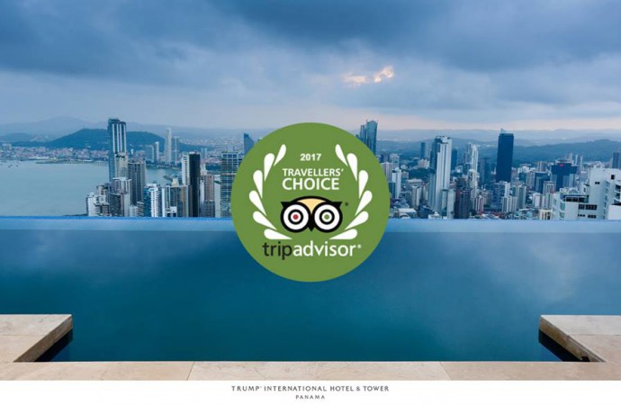 Trump International Hotel & Tower Panamá ganó el Traveler’s Choice Award 2017 Top Hoteles de Lujo en Centroamérica