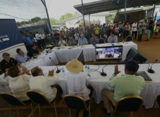 Gabinete sectorial prioriza obras para los residentes del distrito de Las Palmas en Veraguas