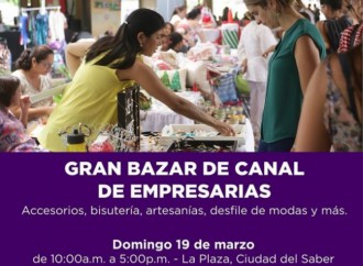 Este domingo participa en el Gran Bazar de Canal de Empresarias