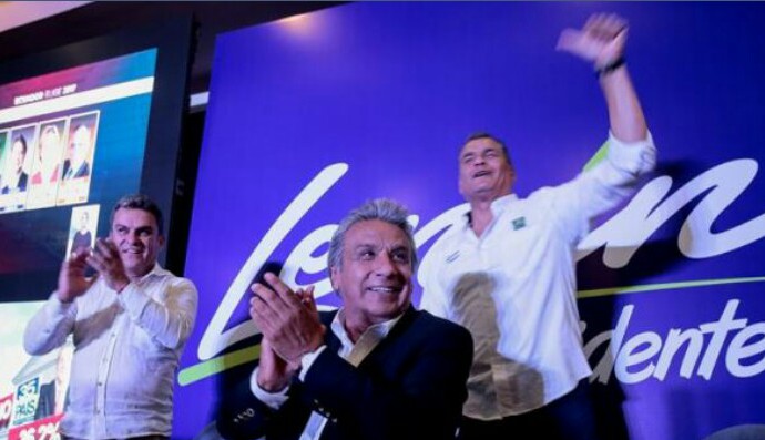 Lenín Moreno gana la Presidencia de Ecuador, según conteo del CNE