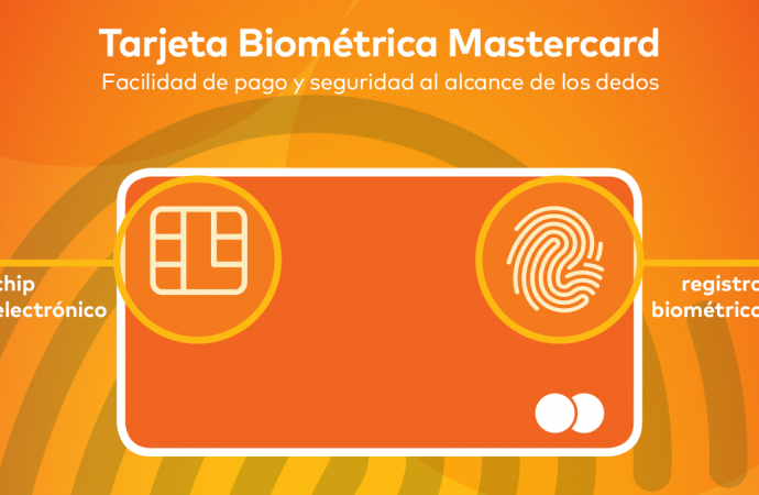 Mastercard presenta la Tarjeta Biométrica de la próxima generación