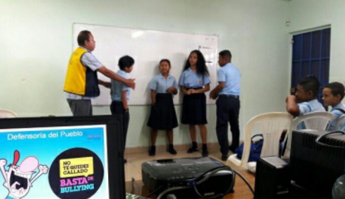 Estudiantes y Docentes de Arraiján participan en Talleres sobre Acoso Escolar
