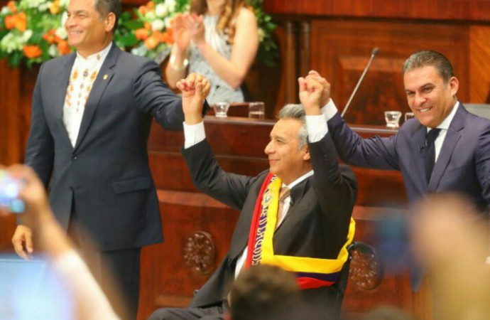 Lenín Moreno toma posesión como nuevo Presidente del Ecuador