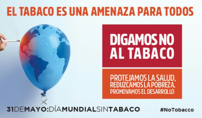 Día Mundial Sin Tabaco 2017: El tabaco, una amenaza para el desarrollo