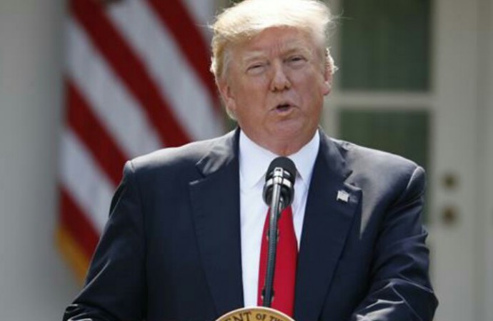 Trump rompe filas y saca a EE.UU del Acuerdo de Paris Contra el cambio climático