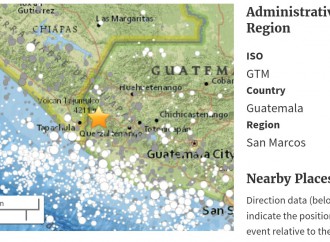 Terremoto de 6.9 grados sacude Guatemala y México
