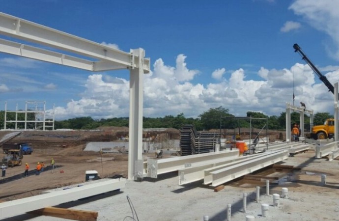Construcción del estadio de béisbol Roberto “Flaco Bala” Hernández presenta 32% de avance