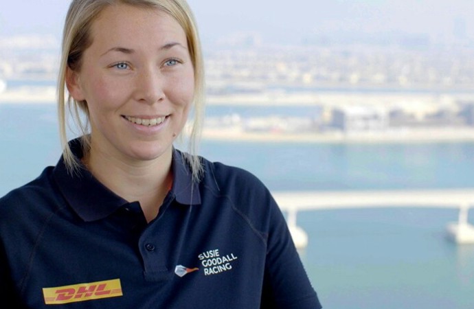 DHL ayuda a la pionera navegante Susie Goodall a conquistar nuevas fronteras en la GGR 2018