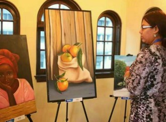 Estudiantes y Docentes exhiben muestra pictórica en Casa Museo del Banco Nacional de Panam en Colón