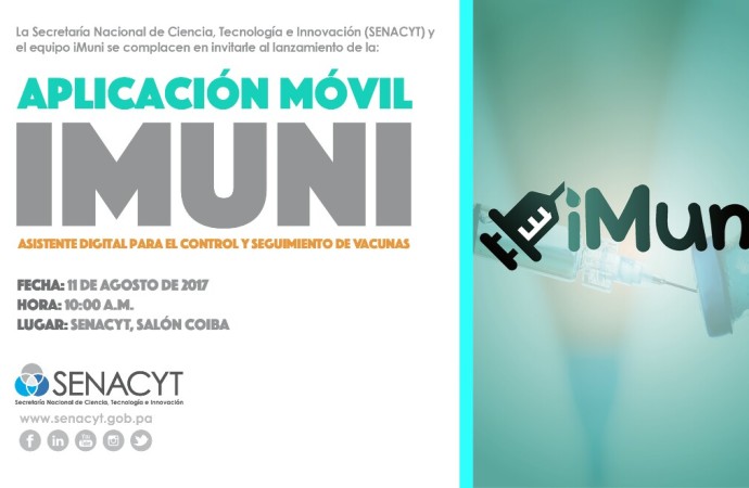 Hoy lanzan Aplicación Móvil iMuni para el control y seguimiento de las vacunas
