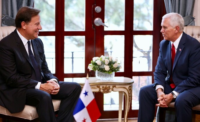 Presidente Varela posiciona a Panamá como aliado regional de Estados Unidos
