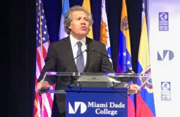 Secretario General de la OEA expone en Miami Dade College sobre sociedad digital y desafíos de los partidos políticos