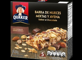 Quaker® lanza nutritivas barras de nueces mixtas y avena