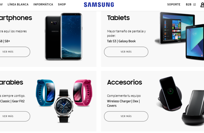 Samsung toma la delantera y se mete en el mercado online