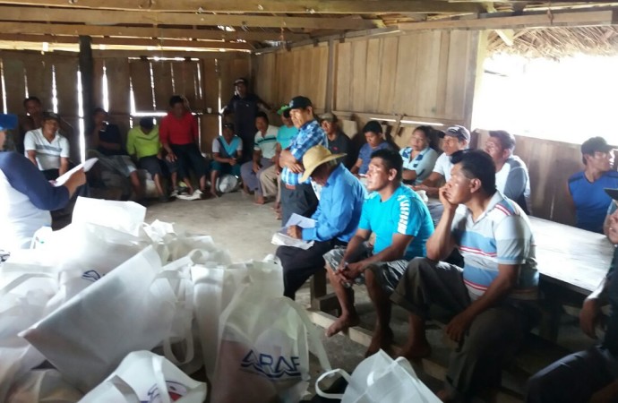 ARAP participa en Conversatorio con Pescadores de Langosta en Tobobe, Comarca Gnobe