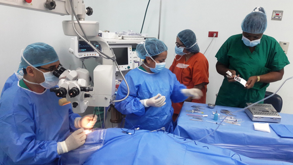 Más de mil cirugías de Catarata han realizado galenos del HIDLT