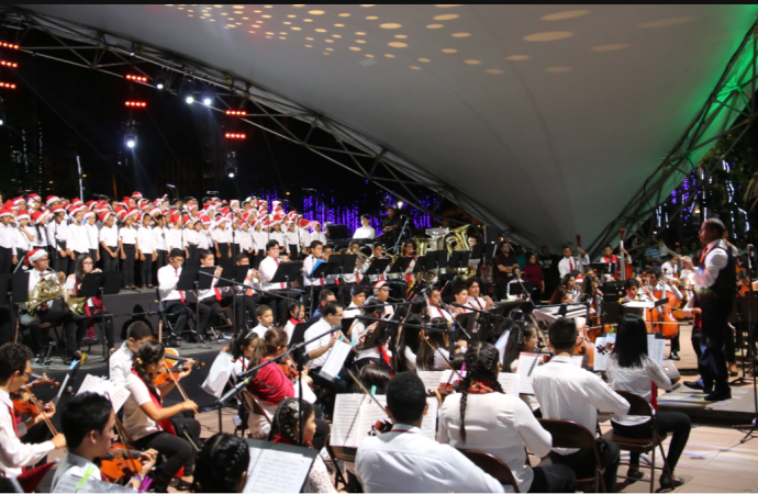 Con gran éxito iniciaron conciertos de Navidad Sinfónica en el Parque Urracá