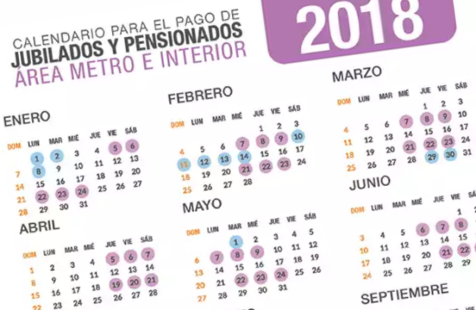 CSS publicó Calendario de Pago 2018 para Jubilados y Pensionados