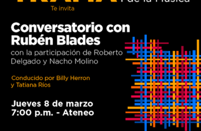 TRAMA: Industria de la Música invita al Conversatorio con Rubén Blades