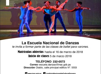 Escuela Nacional de Danza abre convocatoria para clases de ballet a varones