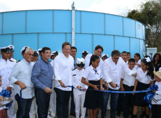Presidente Varela entrega trabajos de ampliación de la potabilizadora de San Félix