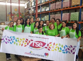Multivoluntarios acompañan acciones de la Fundación Banco de alimentos Panamá