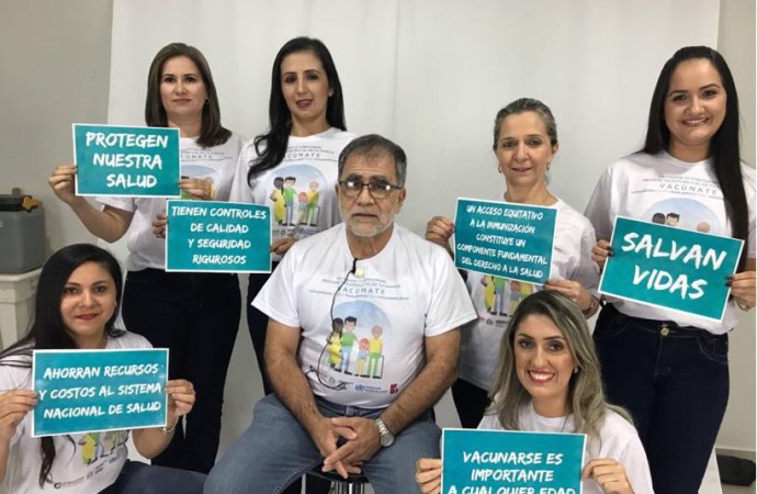 Paraguay inicia mes de la Vacunación bajo el lema “Las Vacunas SI FUNCIONAN, protege tu futuro y el de tu familia, Vacúnate!”