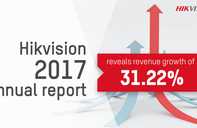 Hikvision anuncia su reporte anual de resultados financieros 2017