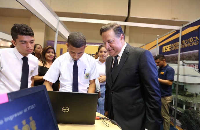Presidente Varela inaugura EDÚCATE 2018, la feria educativa con más de 200 universidades de Panamá y el mundo